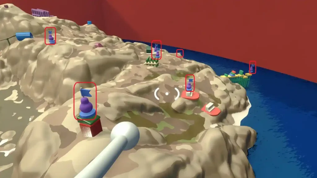 Image of Purple Gourd locations in Big Walk's 3D map