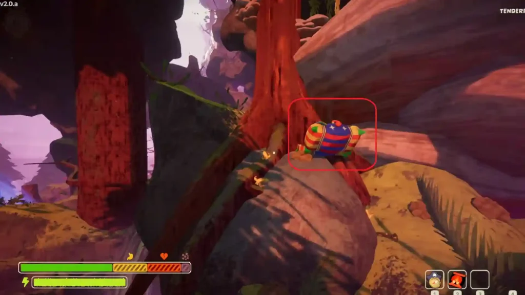 Clown Luggage in ROOTS biome