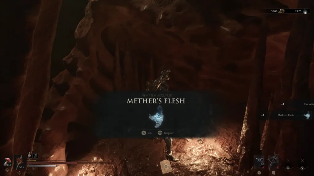 Acquring Mether's Flesh