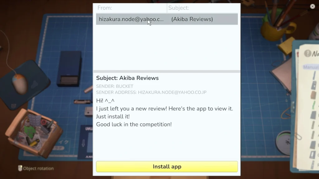 ReStory Bucket Email