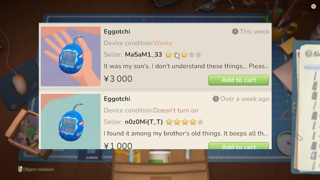 ReStory Eggotchi Purchase