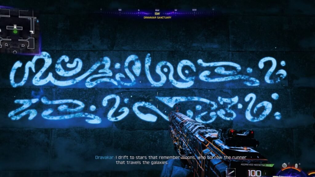 bo7 ​Dravakar Sanctuary Puzzle Warden’s Blight