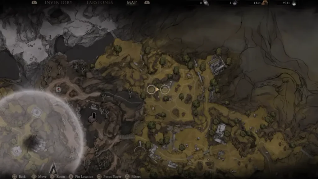 Mortal Shell 2 - Northern Graveyard Puzzle Solution | | GamesHorizon area map