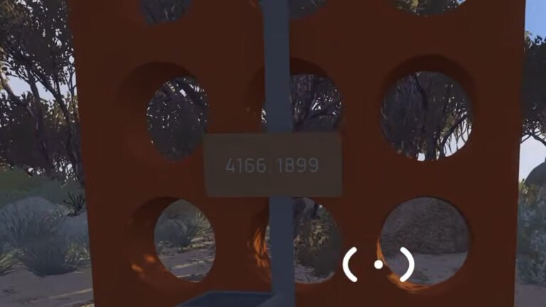 Big Walk – How to Solve the 4166, 1899 Puzzle An image showing the gameplay of Big Walk.