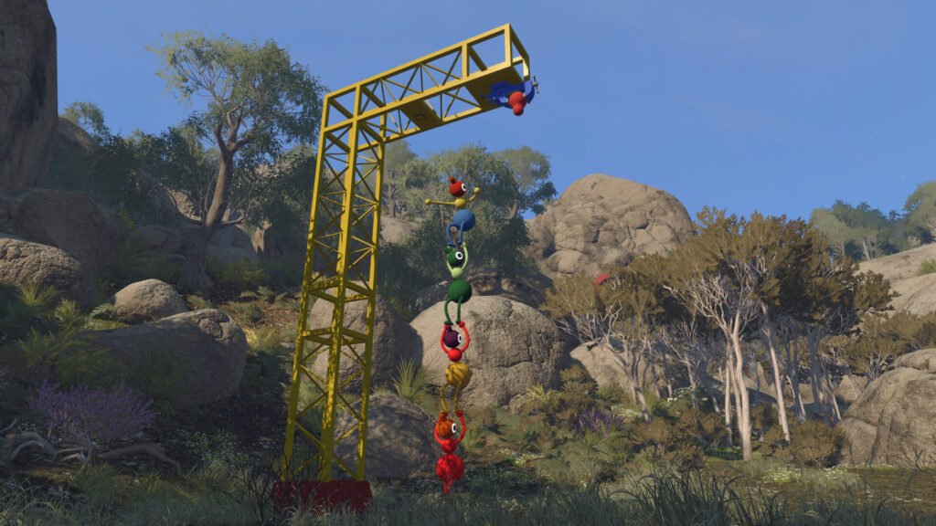 An image showing the gameplay of Big Walk.