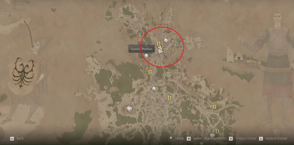The Blood of Dawnwalker Laslea Village Location