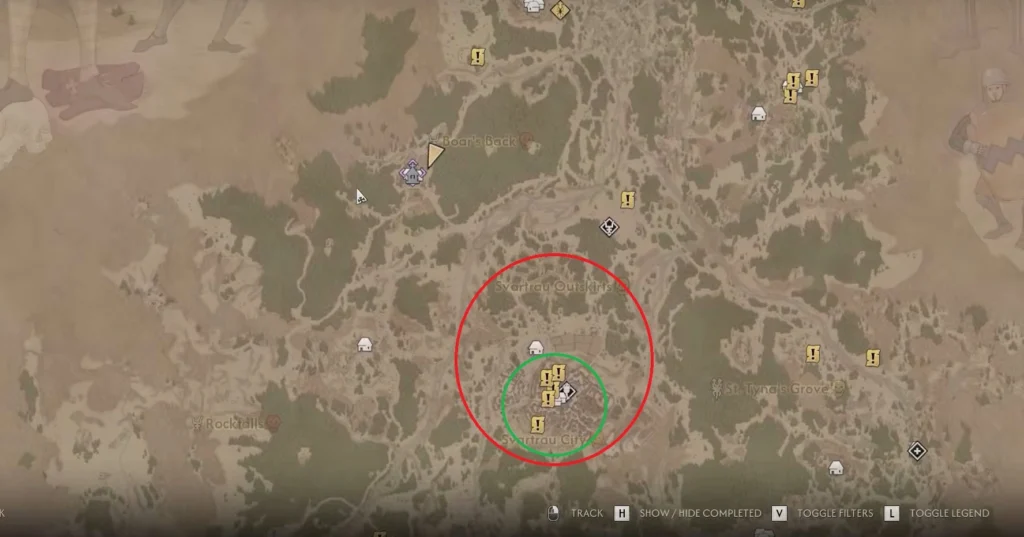 The Blood of Dawnwalker Svartrau City Village Village Location