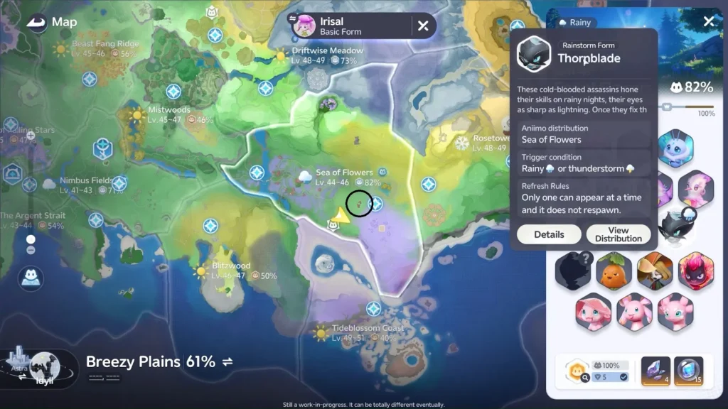Aniimo - How To Get Thunderstorm Thornblade | Aniimo,Thunderstorm Thornblade | GamesHorizon Aniimo Thunderstorm Thornblade Location