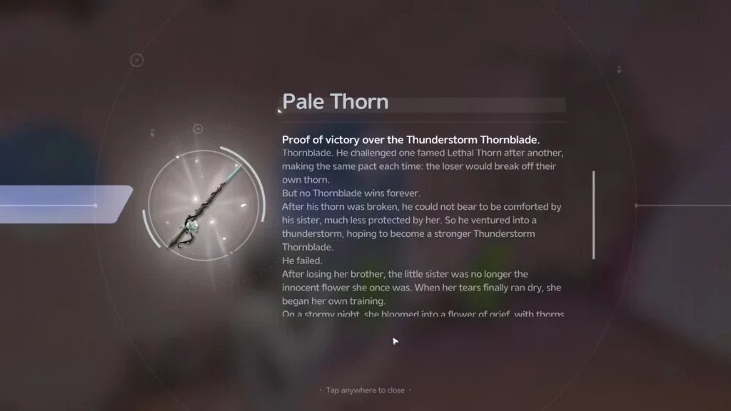 Aniimo - How To Get Thunderstorm Thornblade | Aniimo,Thunderstorm Thornblade | GamesHorizon Pale Thorn Aniimo