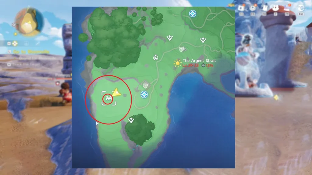 Aniimo The Agent Strait Map