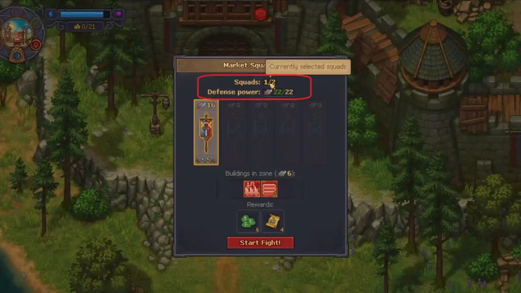 Starting market battle