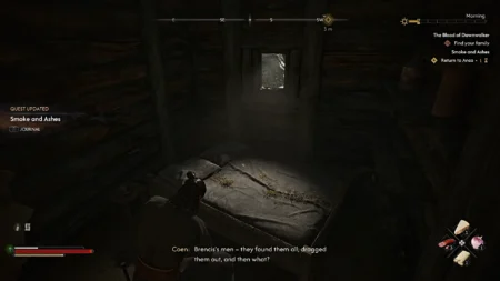 Blood of the Dawnwalker Search Your Family Home Bed Interaction