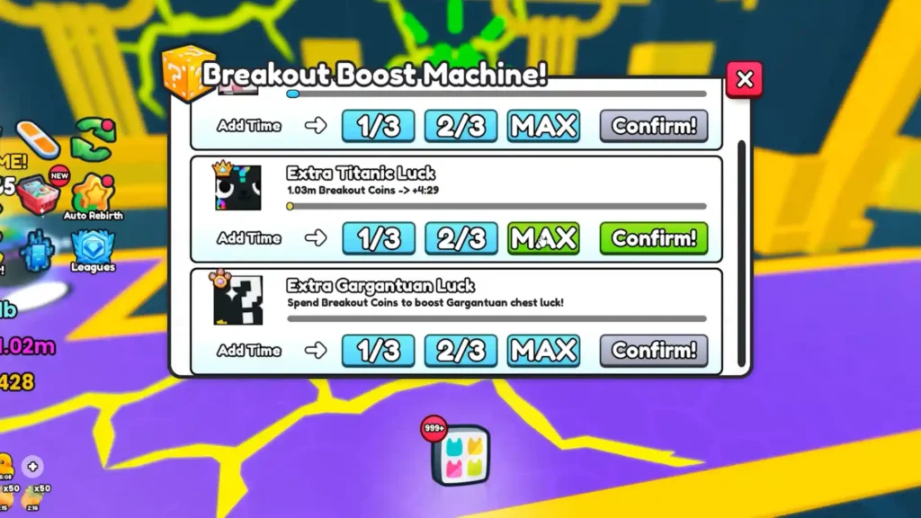 Boost Machine in Pet Simulator 99
