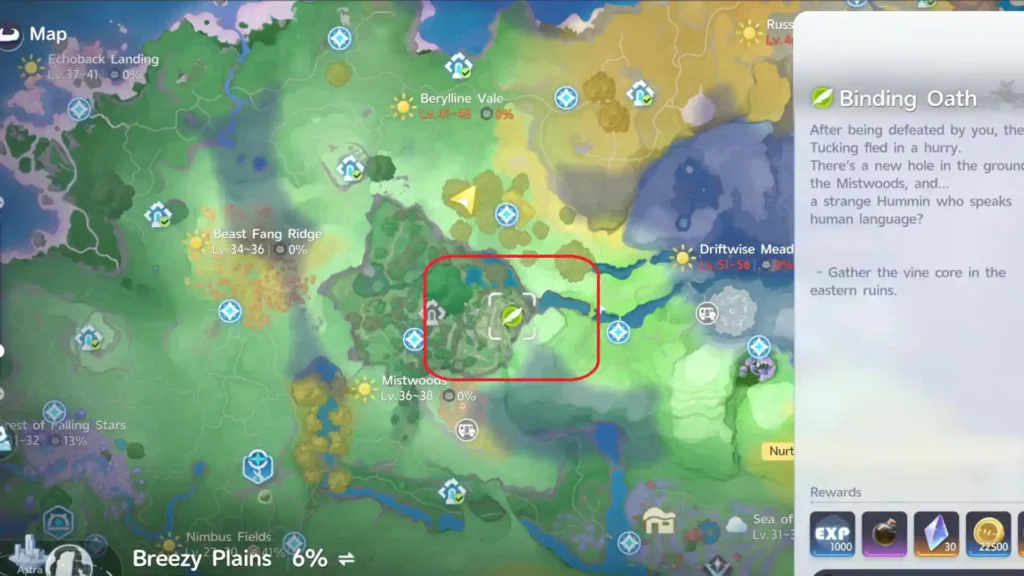 Eastern Ruins Vine Core