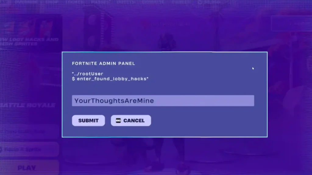 Entering Code