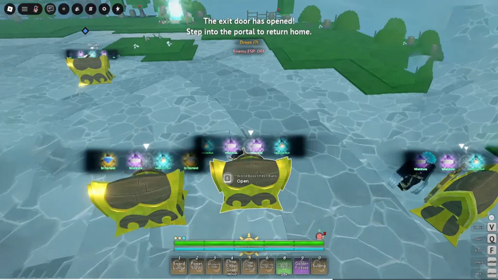 Grand Blue World Boss Chest