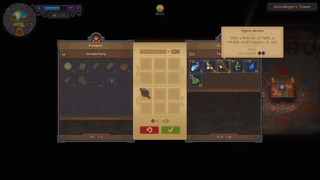 Graveyard Keeper 2 Astrologer Tower