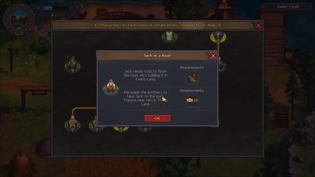 Graveyard Keeper 2 Jack in a Boat Objective 2