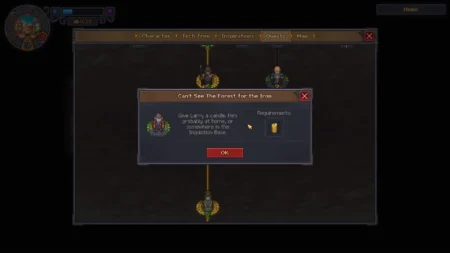 Graveyard Keeper 2 Larry Quest Simple Candle Into the Forest Chain