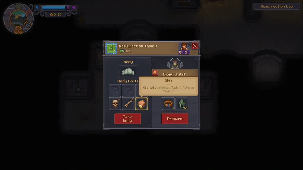 Graveyard Keeper 2 Morgue Table