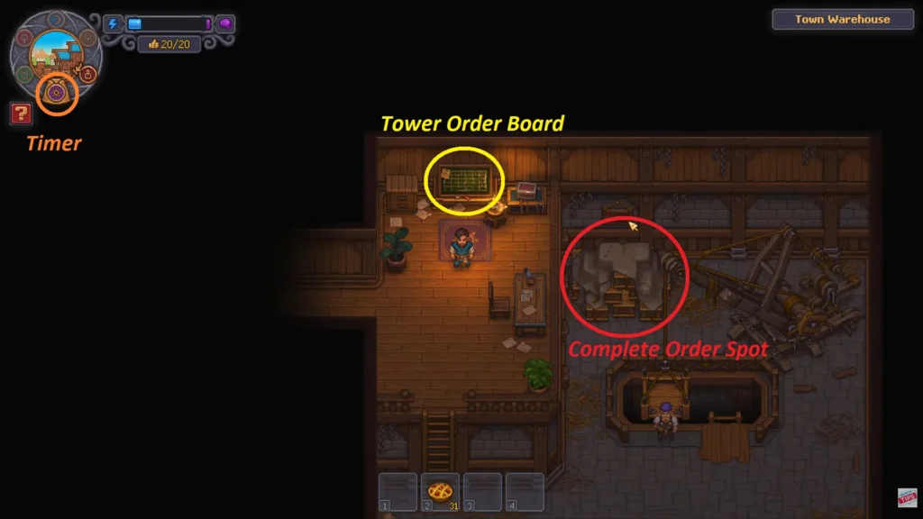Graveyard Keeper 2 - How to Complete Town Orders | | GamesHorizon Graveyard Keeper 2 Town Warehouse Mechanics