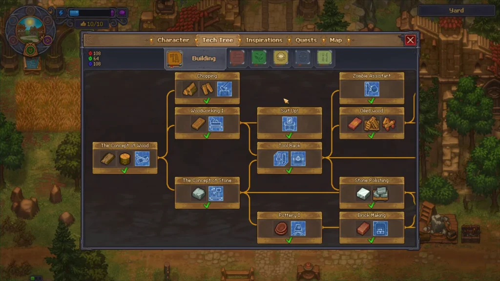 How to Customize Your Character in Graveyard Keeper 2 | | GamesHorizon Graveyard keeper 2 Tech Tree