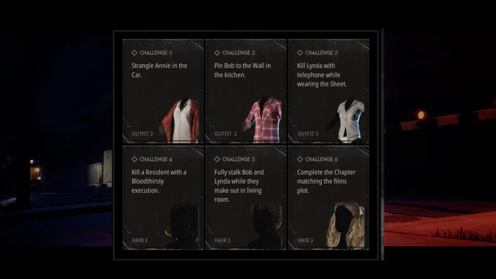 Halloween The Game Chapter 4 Challanges