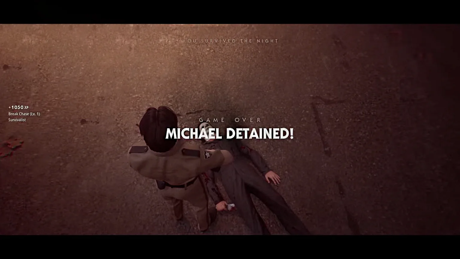 Halloween The Game Michael Detained Arrested by Cop