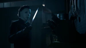 Halloween The Game Michael Myers Holding Knife