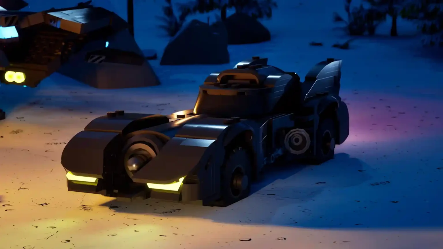Batmobile '89 in LEGO Fortnite