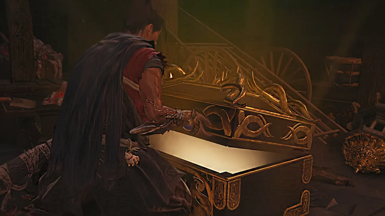 Onimusha Way of The Sword Oni Armament Chest Opening