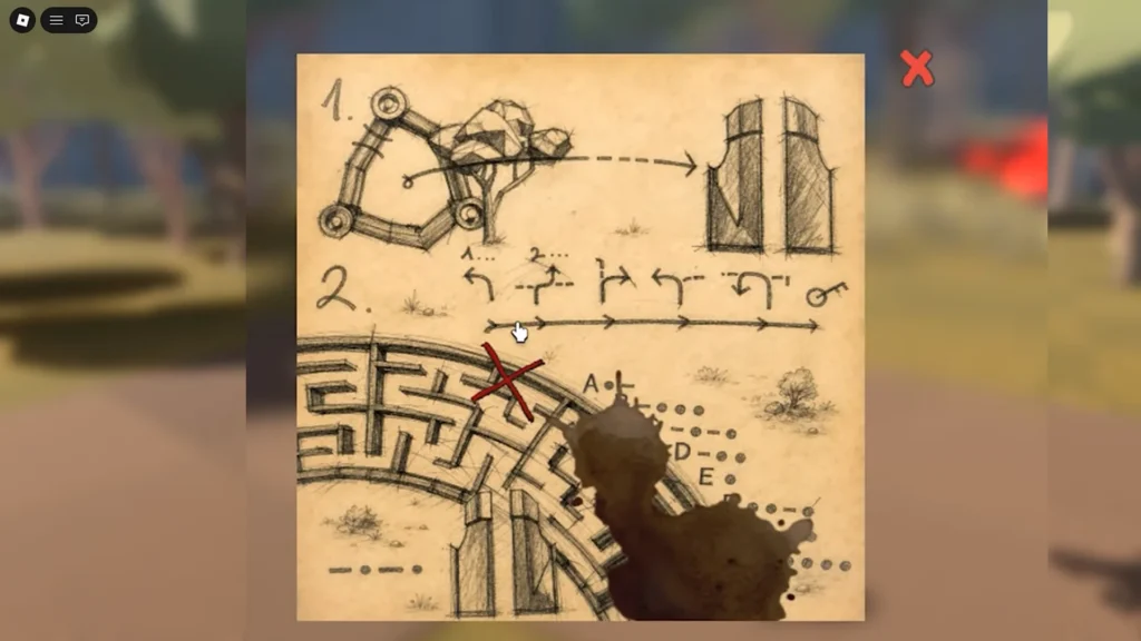 Protect the House from Monsters Secret Deadeye Revolver Map
