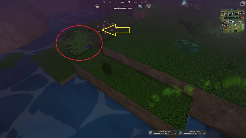 Roblox Project Slayer 2 Water Trainer Location Bamboo Grove