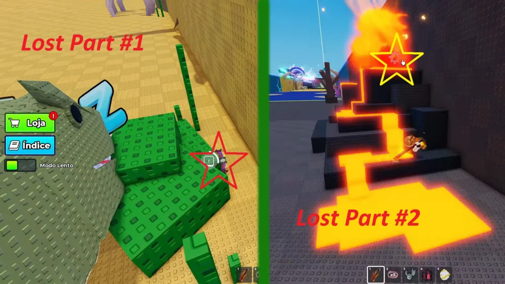 Roblox Stolen Experiment Vault Lost Parts Location