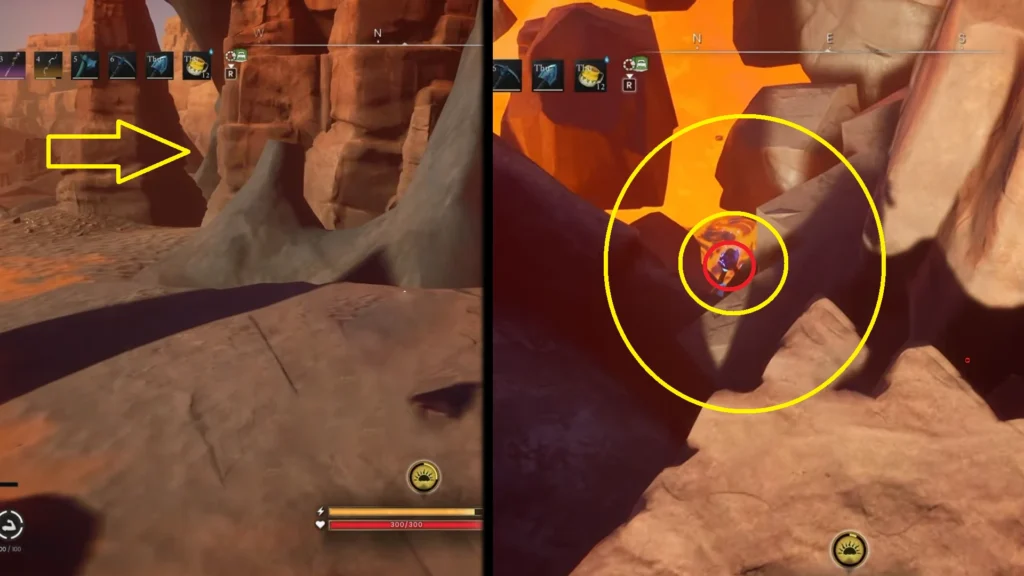 RuneEscape Dragonwild Burning Spire Statue Spot