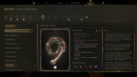 Runescape Dragonwild Abyssal Whip