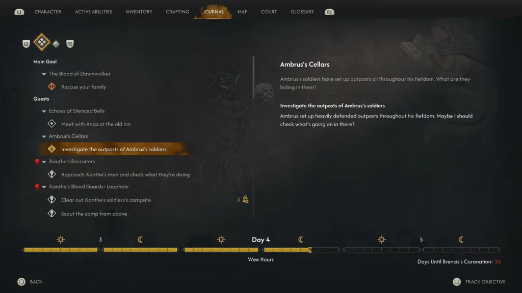 The Blood of Dawnwalker Ambrus Cellar Quest