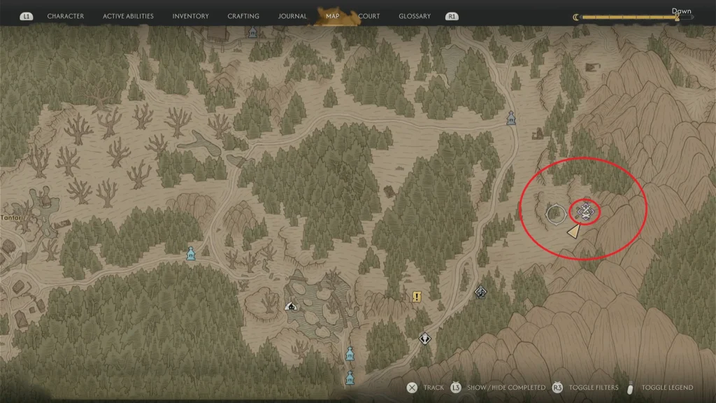 The blood of dawnwalker bandit camp number five