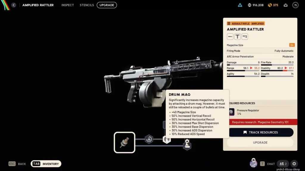 Arc Raiders Frozen Trail Unlock and Upgrade Amplified Weapons