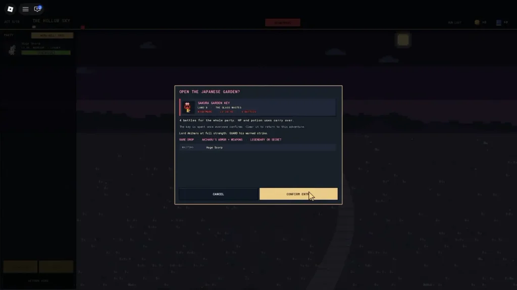 Roblox Pixel Lineage All Dungeon Keys Sakura Key