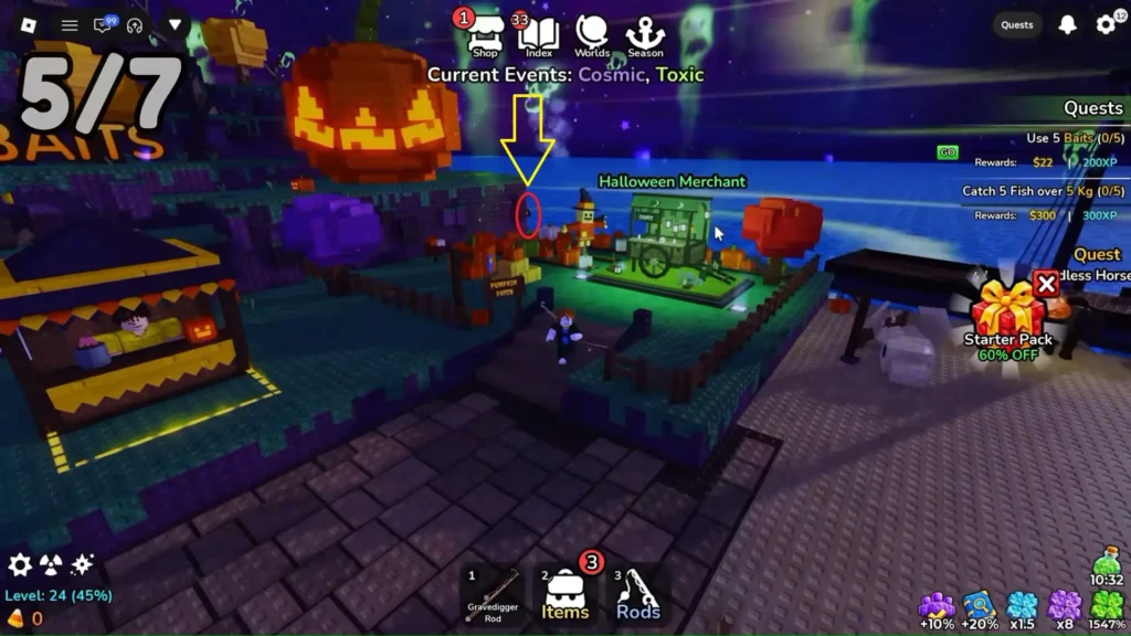 How To Get The New Hollow Grin Boat in Deep Fishing | Deep Fishing,Hollow Grin Boat | GamesHorizon Roblox Deep Fishing New Hollow Grin Boat Pieces Haunted Hollow Flag