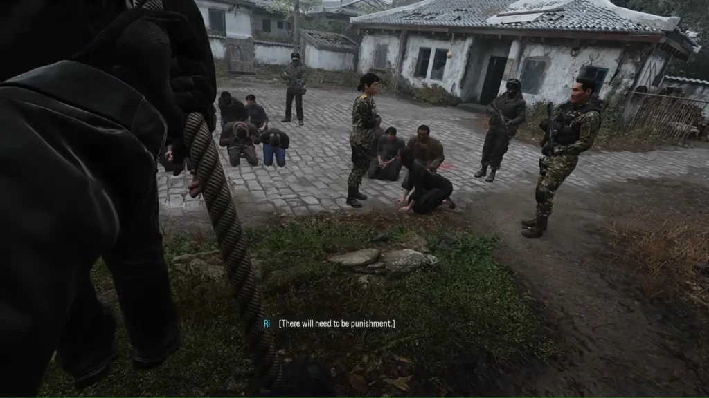 Call of Duty Modern Warfare 4 COD MW4 Hide the North Korean Villager vs Report Her Outcome
