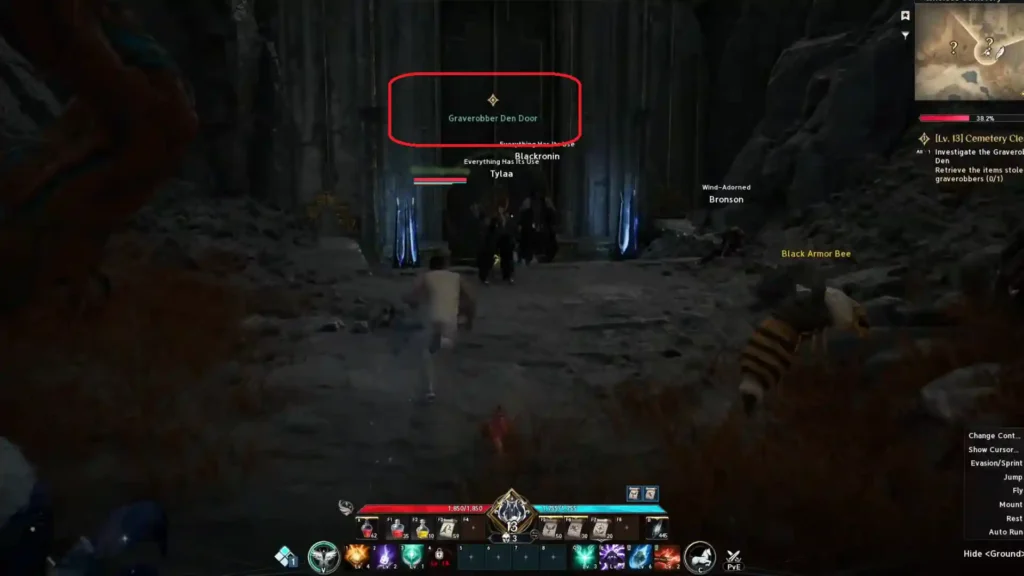 Aion 2 - Complete Cemetery Cleanup Quest Guide | Aion 2 | GamesHorizon Aion 2 Graverobber Den location