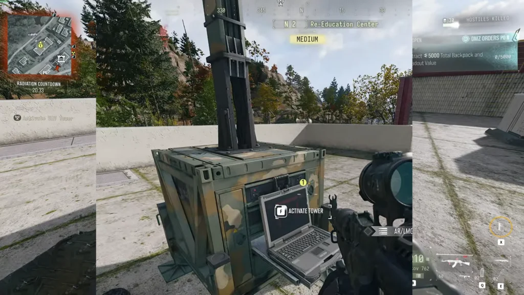 Call of Duty MW 4 UAV Tower
