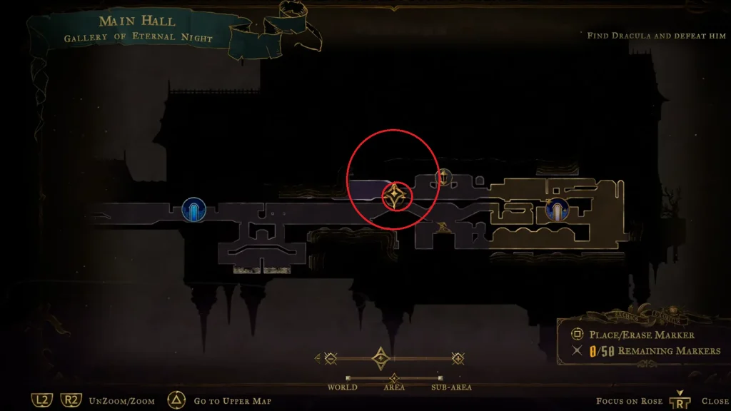 Castlevania: Belmont’s Curse – All Clue Locations | | GamesHorizon Castlevania Belmont Curse Artist Clue 1