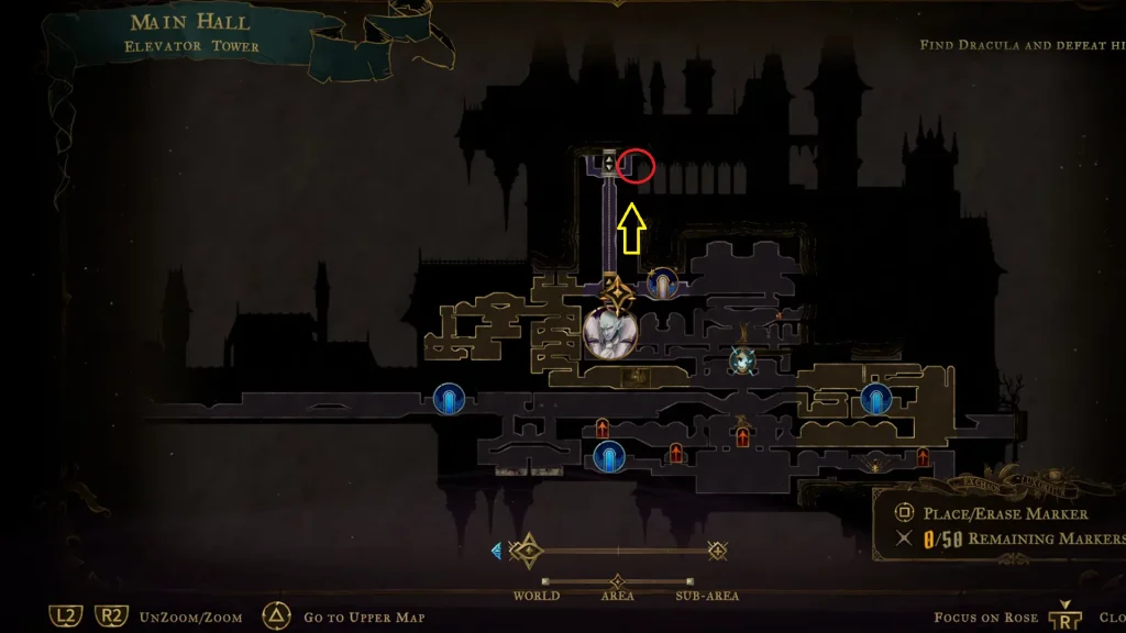 Castlevania: Belmont’s Curse – All Clue Locations | | GamesHorizon Castlevania Belmont Curse Artist Clue 2 (1)