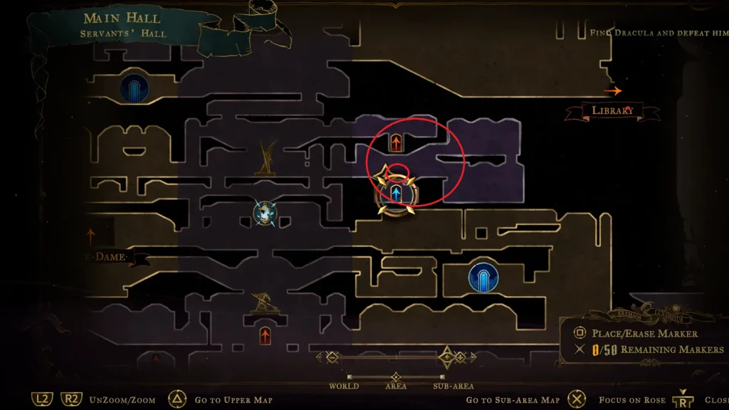 Castlevania: Belmont’s Curse – All Clue Locations | | GamesHorizon Castlevania Belmont Curse Artist Clue 3