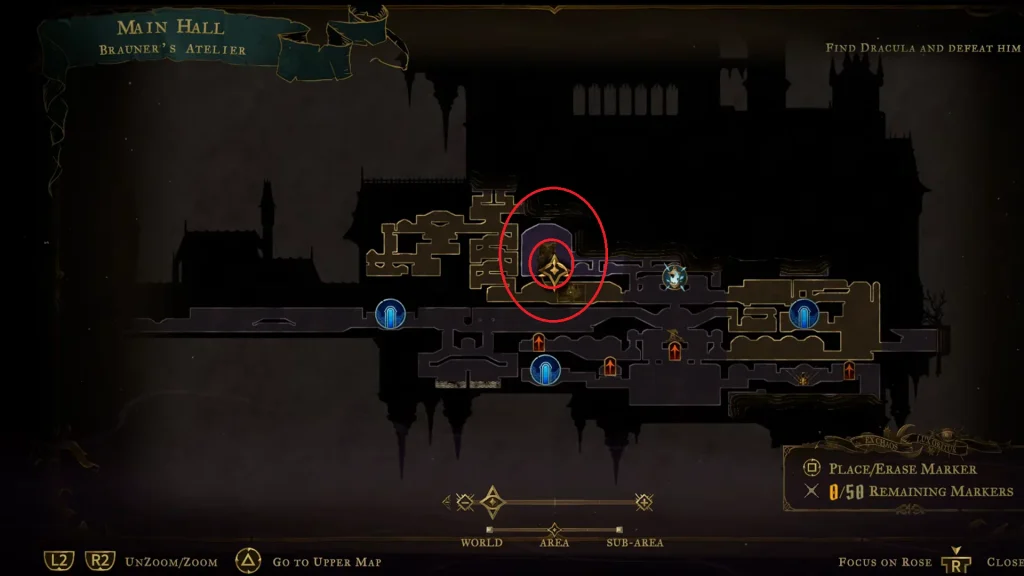 Castlevania: Belmont’s Curse – All Clue Locations | | GamesHorizon Castlevania Belmont Curse Artist Clue 4