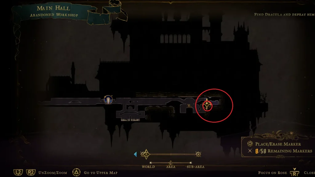 Castlevania: Belmont’s Curse – All Clue Locations | | GamesHorizon Castlevania Belmont Curse Builder Clue 1