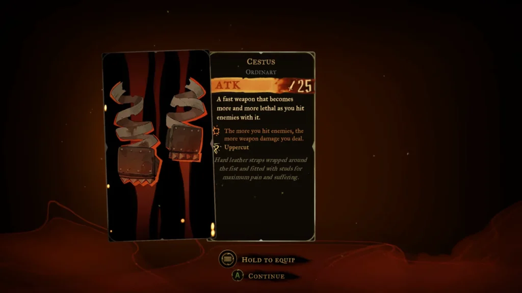 Castlevania Belmont Curse Cestus Weapon Overview